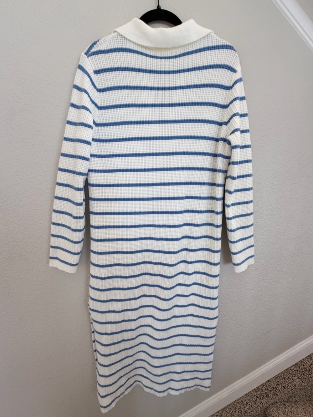 Striped sweater midi dress - Picture 4 of 6